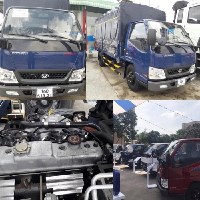 Xe tải IZ49 - HYUNDAI ĐÔ THÀNH - xe tải hyundai 2 tấn 4- xe tải iz49 thùng dài 3m7