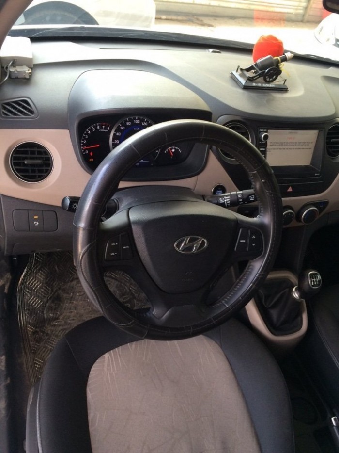 Bán Hyundai Grand i10 1.0MT 2016 màu trắng bstp