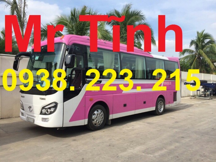 Thủ tục vay mua xe 29 chỗ 34 chỗ bầu hơi thaco town tb82 mới nhất