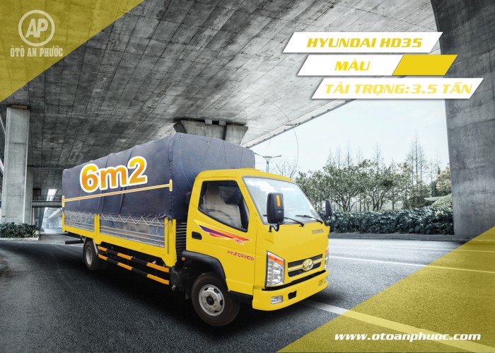 Xe tải huyndai tải trọng 3,5 tấn