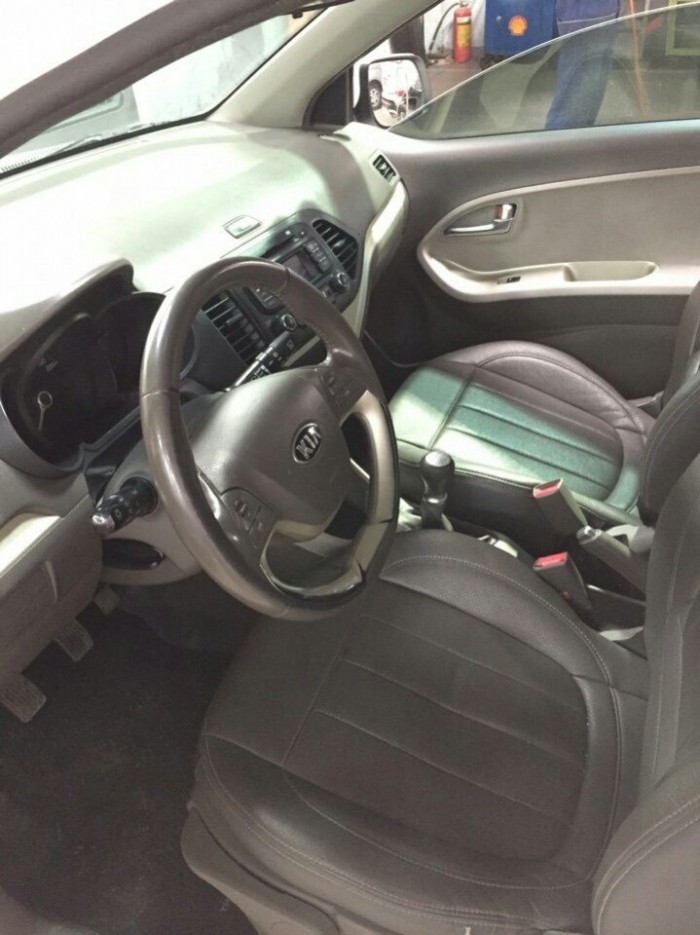 Bán Kia morning si 1.2mt 2015 màu trắng bstp xe đẹp
