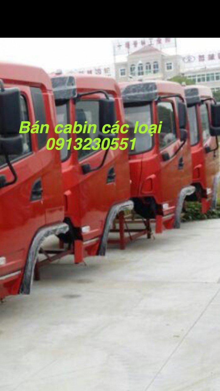 Bán cabin dongfeng, vinaxuki, howo, tmt