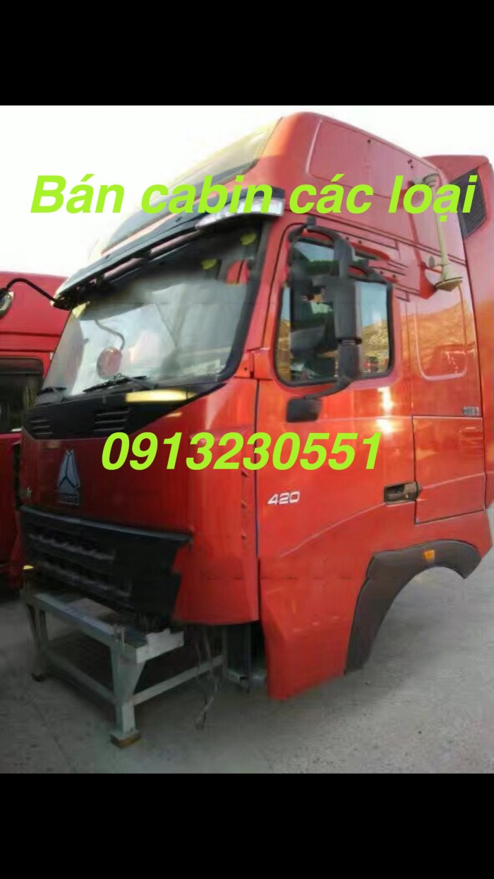 Bán cabin howo, Cửu Long, isuzu