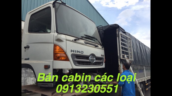 Bán cabin hino 500 fc, FG, fm, fl, isuzu các cỡ loại