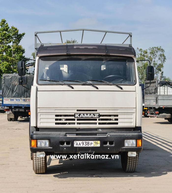 Xe Tải Thùng Kamaz 53229, thung dai 9m3