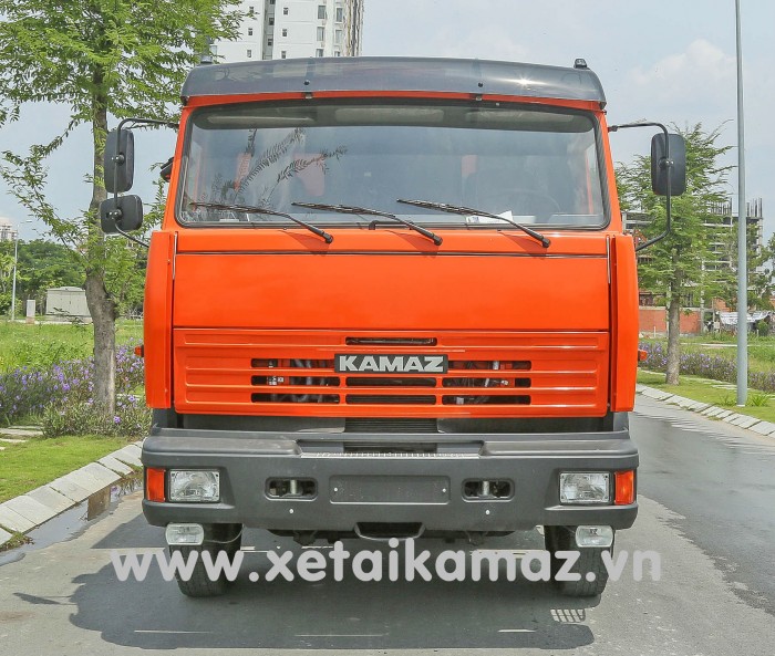 Xe Ben San Lắp  Kamaz 65115(6X4), Thùng Vat 10M3, Tải Trọng Hàng Hóa Cao