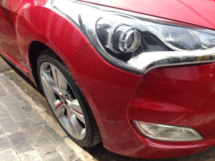 Cần bán xe Hyundai Veloster 2012 tự động màu đỏ nhập khẩu Hàn Quốc