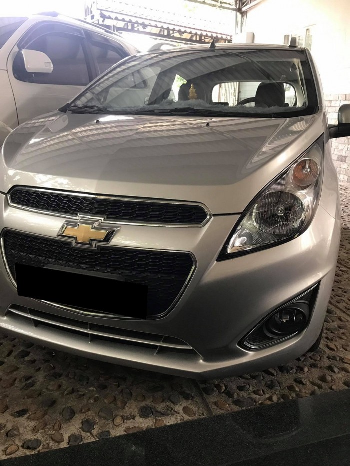 Bán nhanh em Chevrolet Spark 2013 màu xám đẹp miễn chê