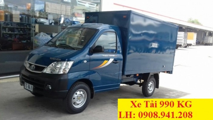 Thaco towner 990 thùng kín , 1 Tấn SUZUKI Chạy Thành Phố