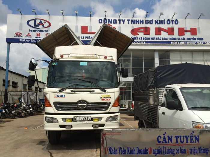 Nhận ngay 100% lệ phí trước bạ khi đặt mua xe tải Hino FG JPSL 8.7 Tấn trong tháng 10