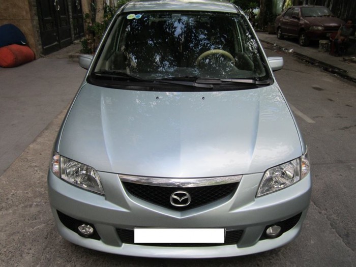 Nhà bán Mazda Premacy 2004 màu bạc tự động xe cọp đẹp