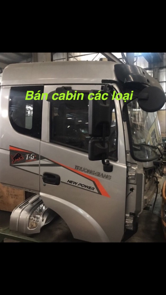 Bán đầu vỏ sọ cabin trường giang 3 chân, howo, shacman m3000, shacman, thaco foton auman