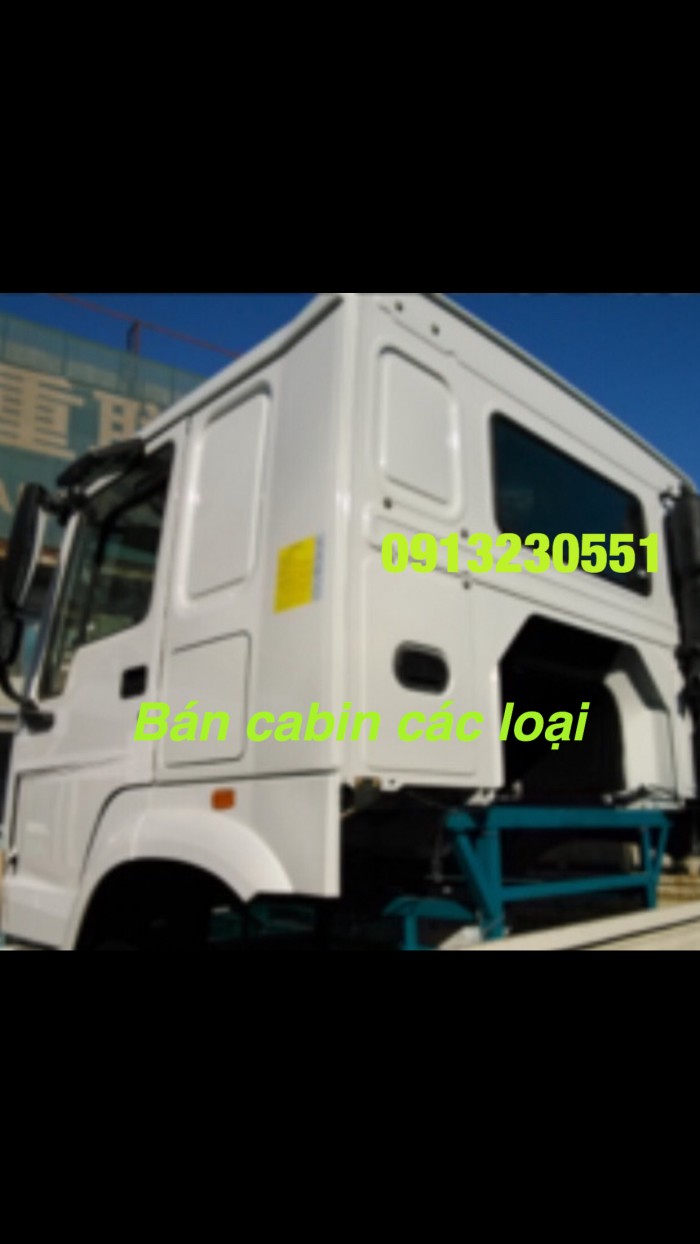 Bán đầu vỏ sọ cabin howo trắng ,trường giang, dongfeng, sino truck