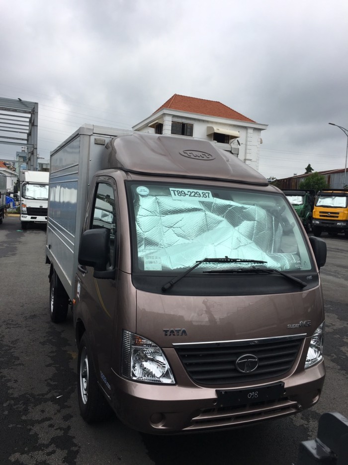 Xe tải tata 1,2 tấn thùng kín, máy dầu | XE TATA