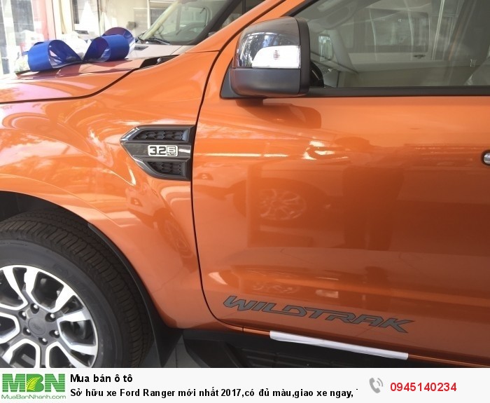 Sở hữu xe Ford Ranger mới nhất 2018,có đủ màu,giao xe ngay, Tây Ninh, Long An, Bình Phước