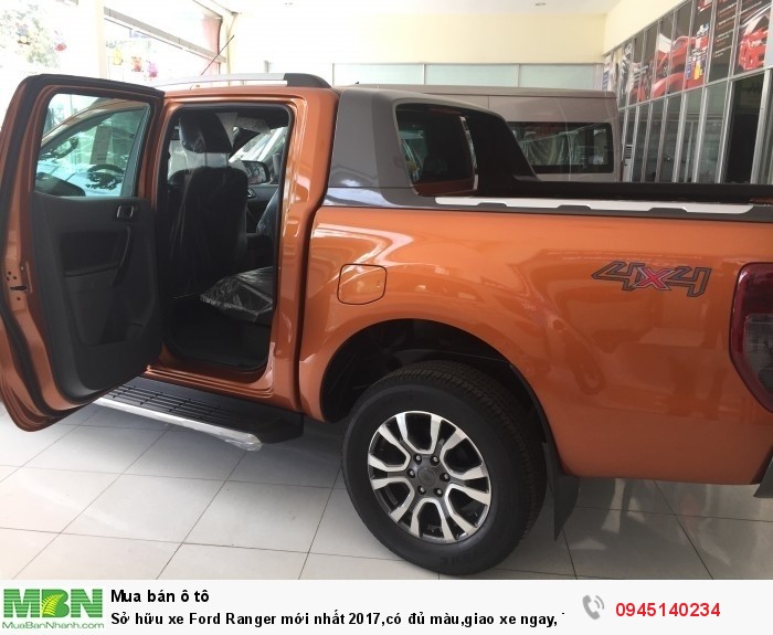 Sở hữu xe Ford Ranger mới nhất 2018,có đủ màu,giao xe ngay, Tây Ninh, Long An, Bình Phước