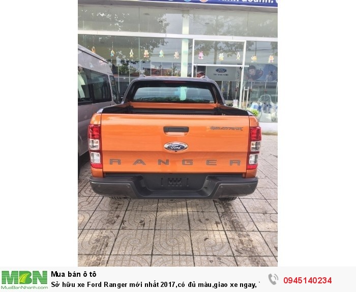Sở hữu xe Ford Ranger mới nhất 2018,có đủ màu,giao xe ngay, Tây Ninh, Long An, Bình Phước
