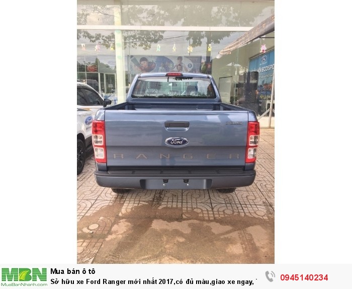 Sở hữu xe Ford Ranger mới nhất 2018,có đủ màu,giao xe ngay, Tây Ninh, Long An, Bình Phước