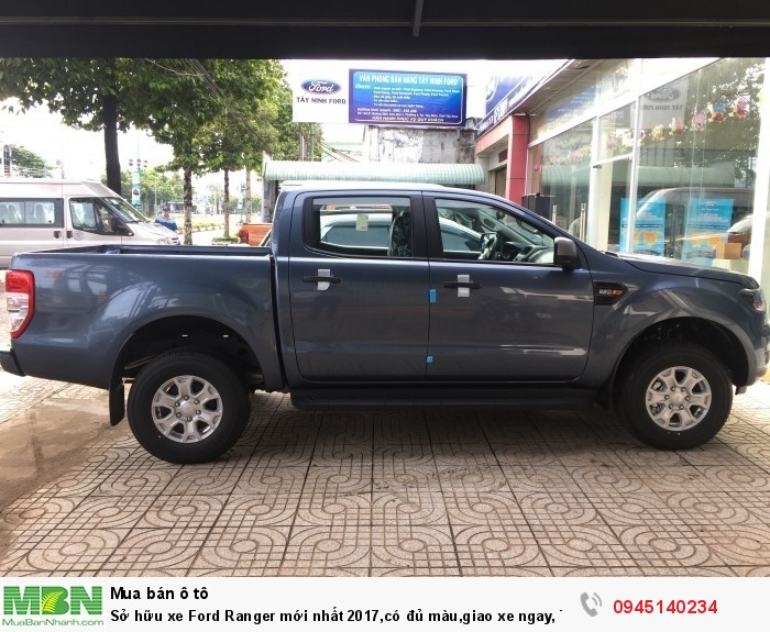 Sở hữu xe Ford Ranger mới nhất 2018,có đủ màu,giao xe ngay, Tây Ninh, Long An, Bình Phước