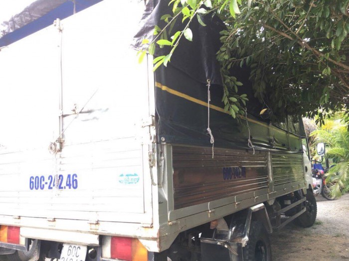 Bán xe tải weam 3t5 thùng mui bạt 2015