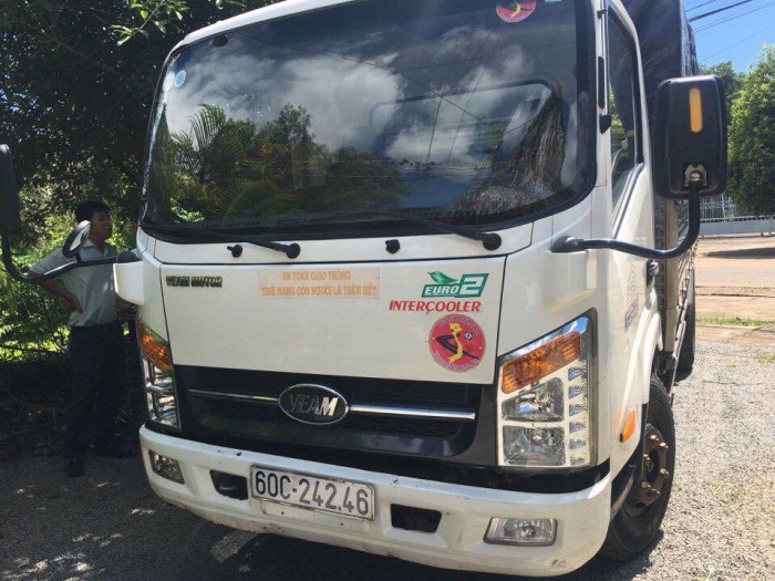 Bán xe tải weam 3t5 thùng mui bạt 2015