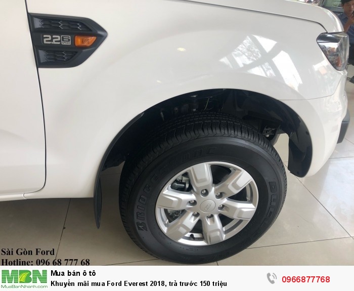Khuyến mãi mua Ford Everest 2019, trả trước 150 triệu