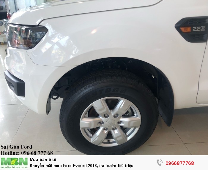 Khuyến mãi mua Ford Everest 2019, trả trước 150 triệu