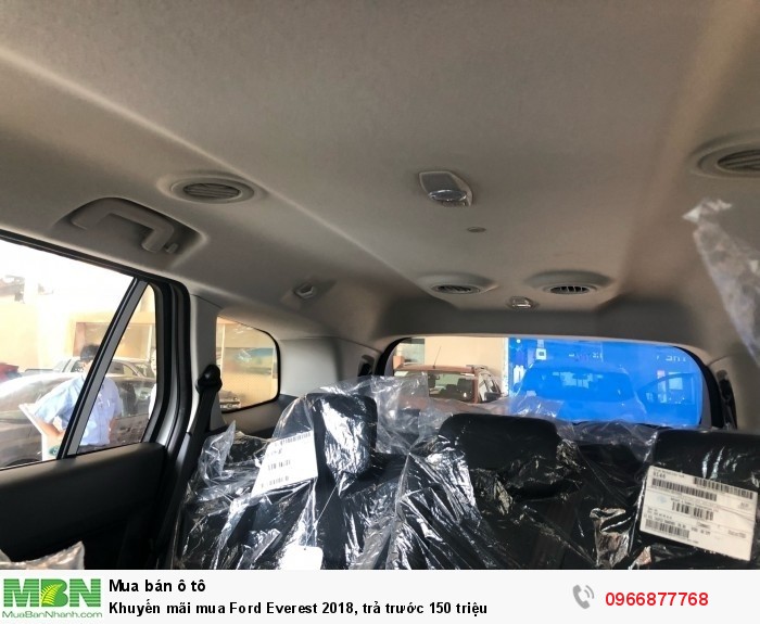 Khuyến mãi mua Ford Everest 2019, trả trước 150 triệu