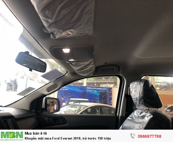Khuyến mãi mua Ford Everest 2019, trả trước 150 triệu