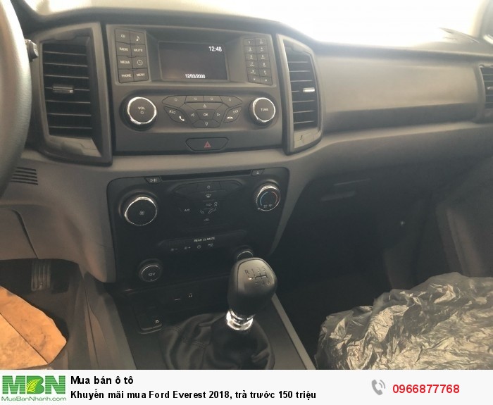 Khuyến mãi mua Ford Everest 2019, trả trước 150 triệu