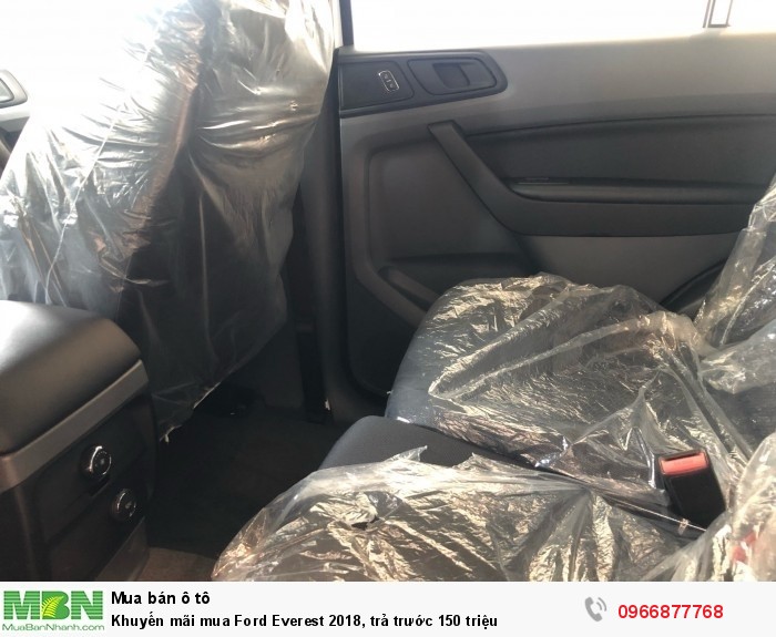 Khuyến mãi mua Ford Everest 2019, trả trước 150 triệu