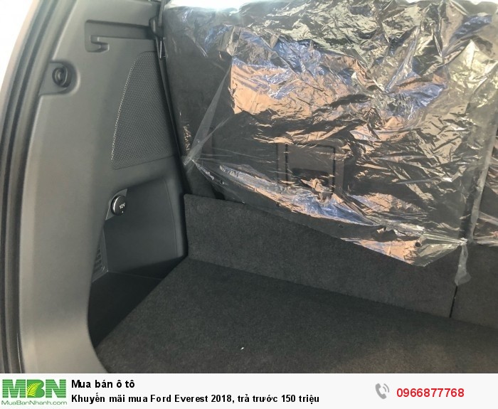 Khuyến mãi mua Ford Everest 2019, trả trước 150 triệu