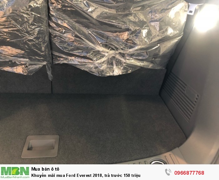 Khuyến mãi mua Ford Everest 2019, trả trước 150 triệu
