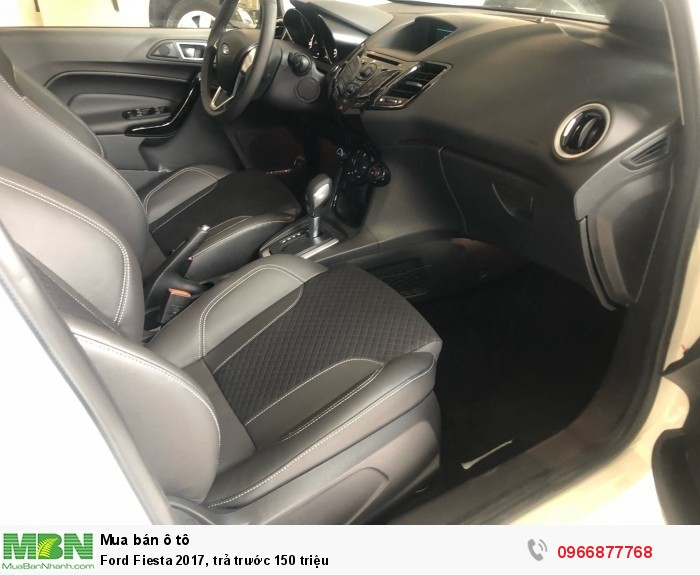 Ford Fiesta 1.0AT Sport, trả trước 150 triệu