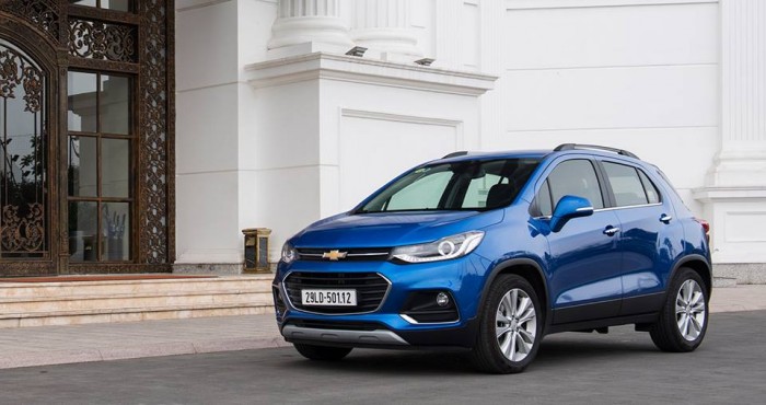 Bán Chevrolet Trax sản xuất 2017, màu xanh lam, nhập khẩu