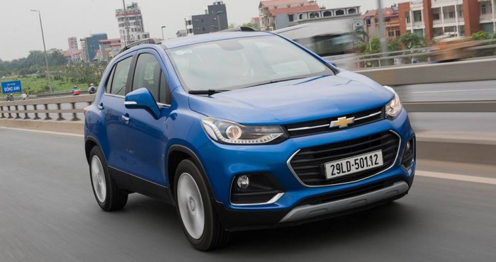 Bán Chevrolet Trax sản xuất 2017, màu xanh lam, nhập khẩu