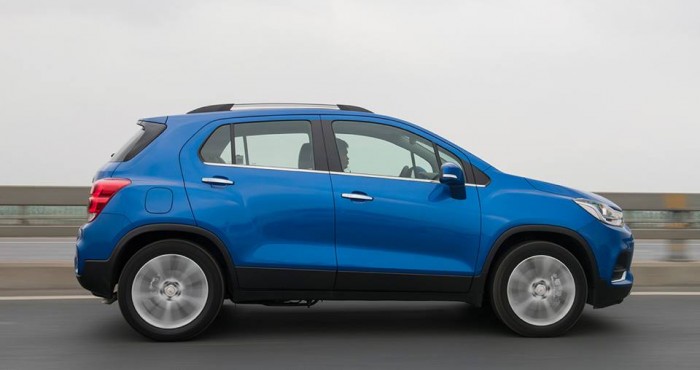 Bán Chevrolet Trax sản xuất 2017, màu xanh lam, nhập khẩu