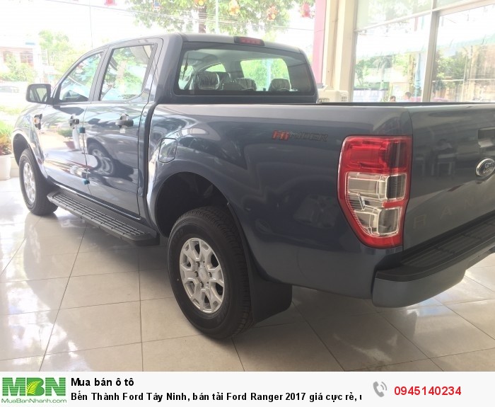 Bến Thành Ford Tây Ninh, bán tải Ford Ranger 2017 giá cực rẻ, ưu đãi khủng lên đến 80 triệu giao xe ngay, vay trả góp 90%