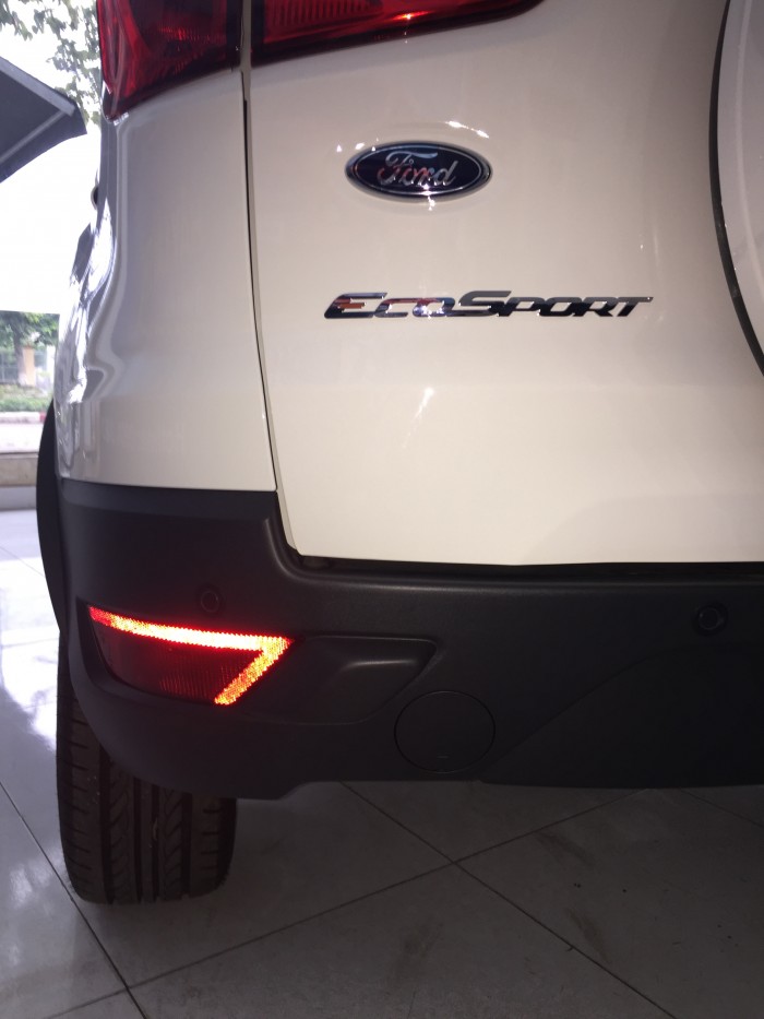 Ford Ecosport 2018,tây ninh bán xe Ecosport Titanium màu trắng số tự động