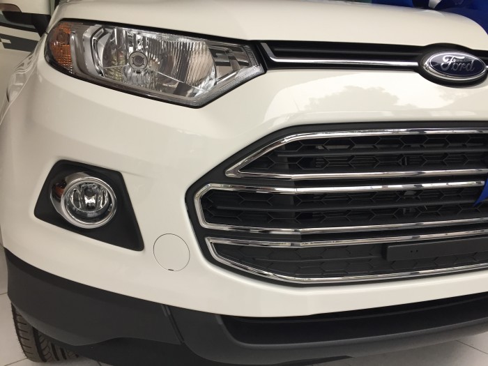 Ford Ecosport 2018,tây ninh bán xe Ecosport Titanium màu trắng số tự động