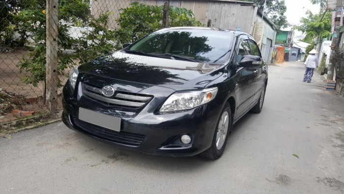 Bán em Altis 2009 at màu đen mới zin nguyên không lỗi