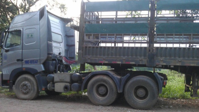 Bán xe Oto đầu kéo, nhãn hiệu CNHTC ZZ4257N, Giá 495 tr/xe