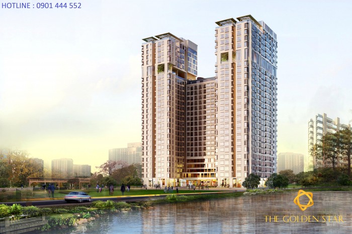 Căn hộ, officetel, penthouse dự án the golden star chiết khấu 6% + tặng xế hộp full nội thất