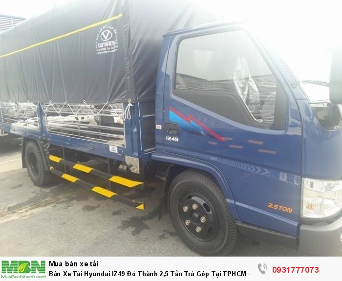 Bán Xe Tải Hyundai IZ49 Đô Thành 2,5 Tấn Trả Góp Tại TPHCM - Giá Xe Tải Iz49 Rẻ Nhất TPHCM