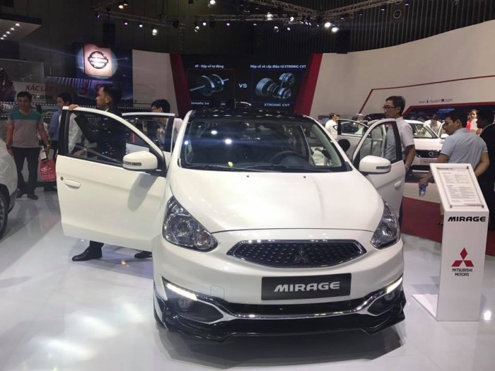 Ô tô Mitsubishi Mirage 2017 tại Quảng Bình