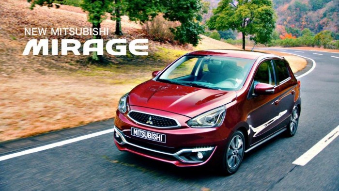 Ô tô Mitsubishi Mirage 2017 tại Quảng Bình