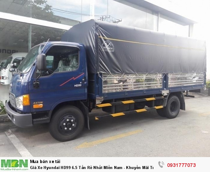 Giá Xe Hyundai HD99 6.5 Tấn Rẻ Nhất Miền Nam - Khuyến Mãi Trước Bạ Xe Hyundai HD99 6.5 Tấn