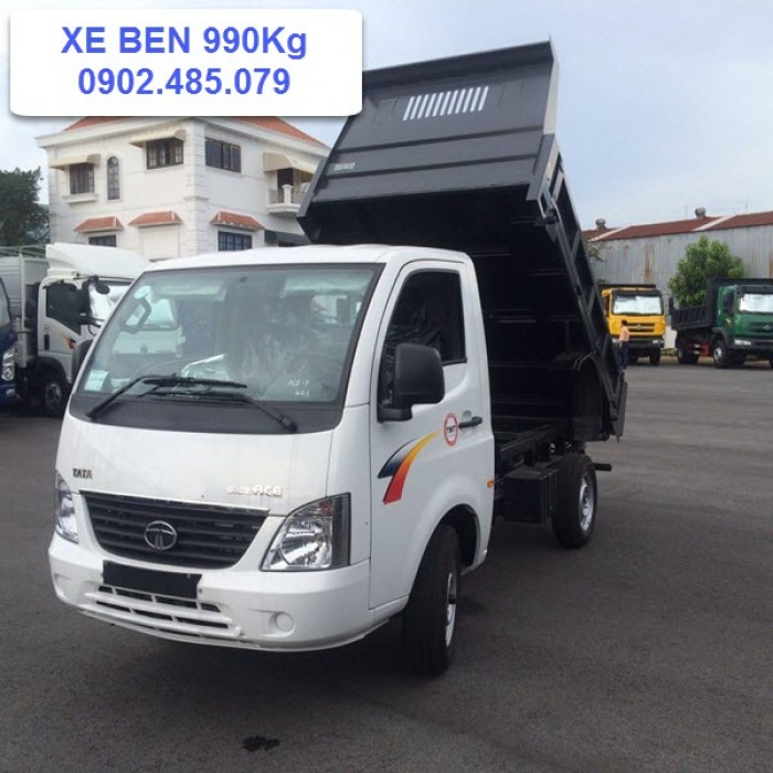 Xe ben TaTa tự đổ 990kg nhập khẩu Ấn Độ mới 100%