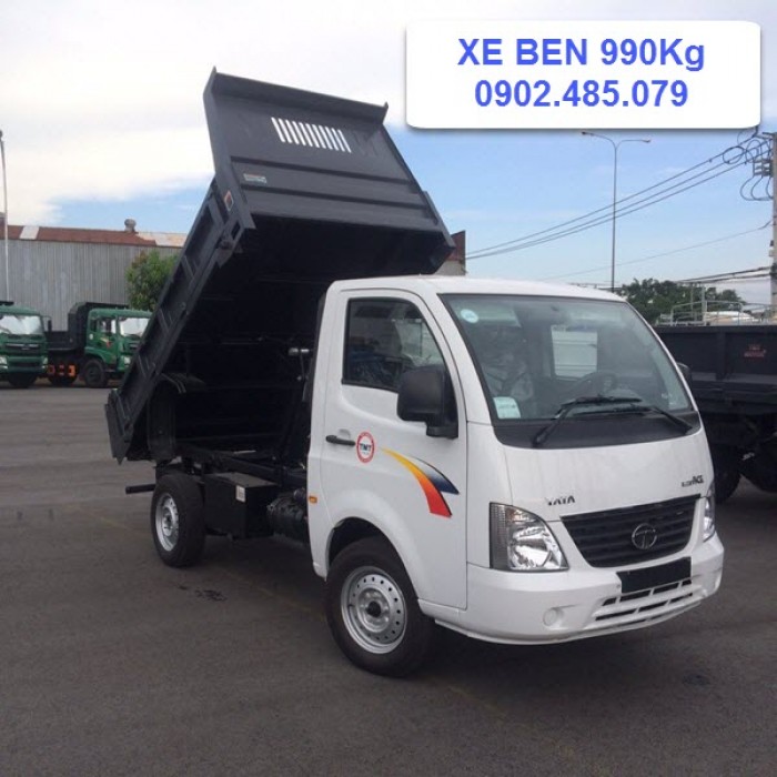 Xe ben TaTa tự đổ 990kg nhập khẩu Ấn Độ mới 100%
