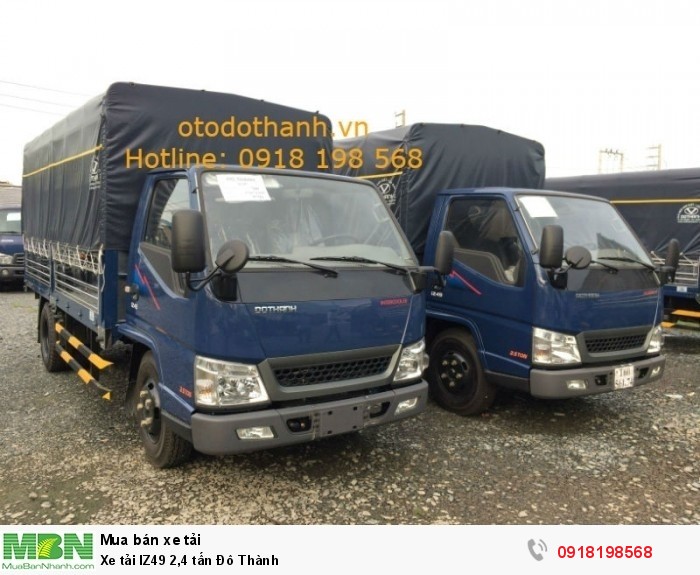 Xe tải Đô Thành IZ49 Euro4 Mới xuất xưởng 2018